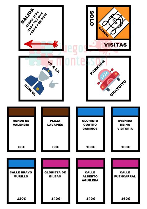 tarjetas de monopoly para imprimir pdf